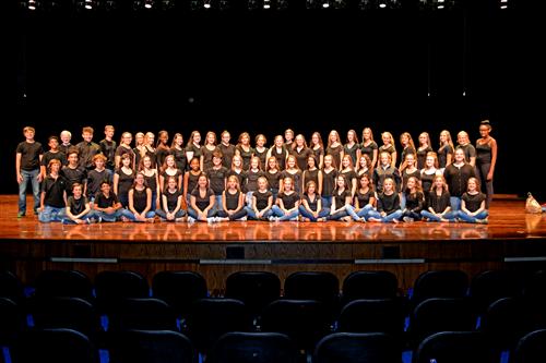2015-2016 8th grade choir 